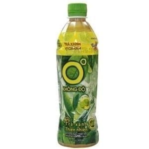 Trà xanh không độ vị chanh chai 455ml ( 24 chai/thùng)