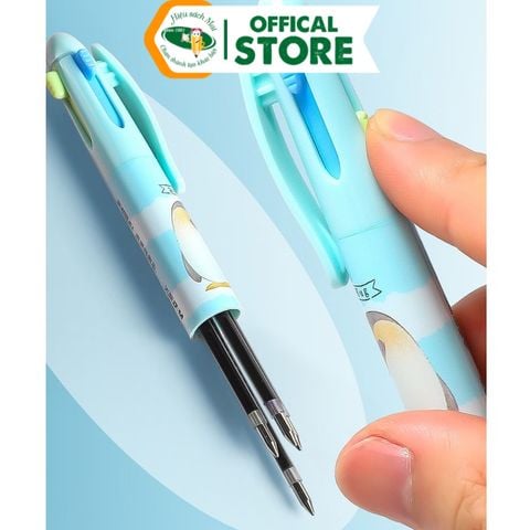 Bút Bi 4 Màu Siêu Xinh Abp80406 Chính Hãng - Có Tại Hiệu Sách Mai