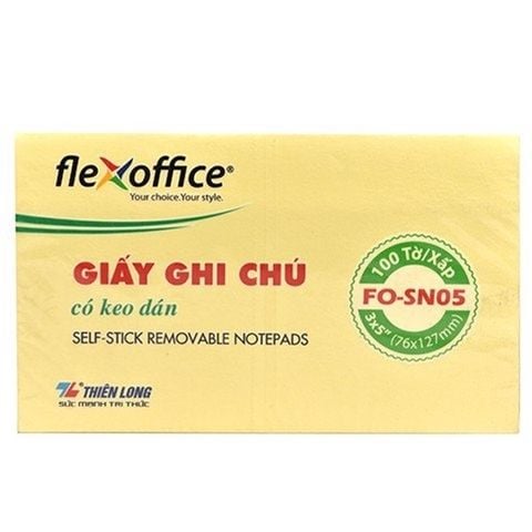 Giấy nhớ 3x5 Flexoffice SN05