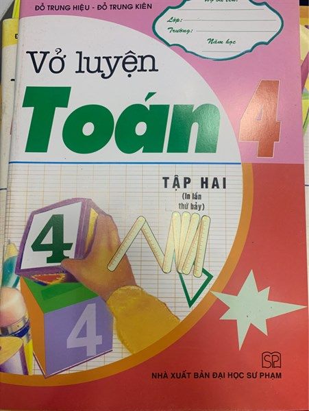 Vở luyện toán 4 tập 2