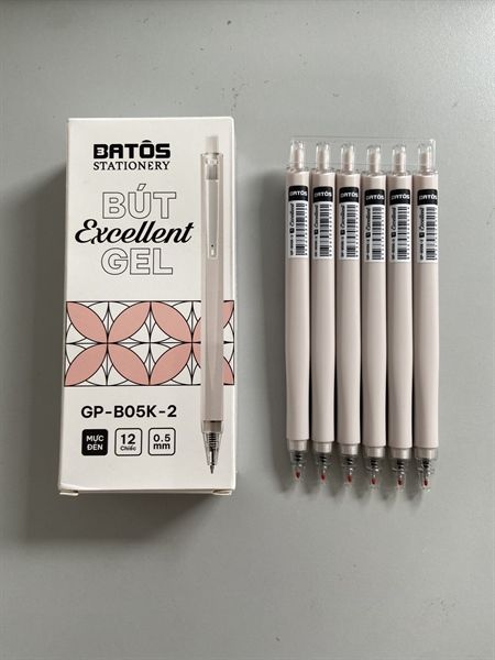 Bút Gel Batos Excellent 0.5mm Chính Hãng - Có Tại Hiệu Sách Mai