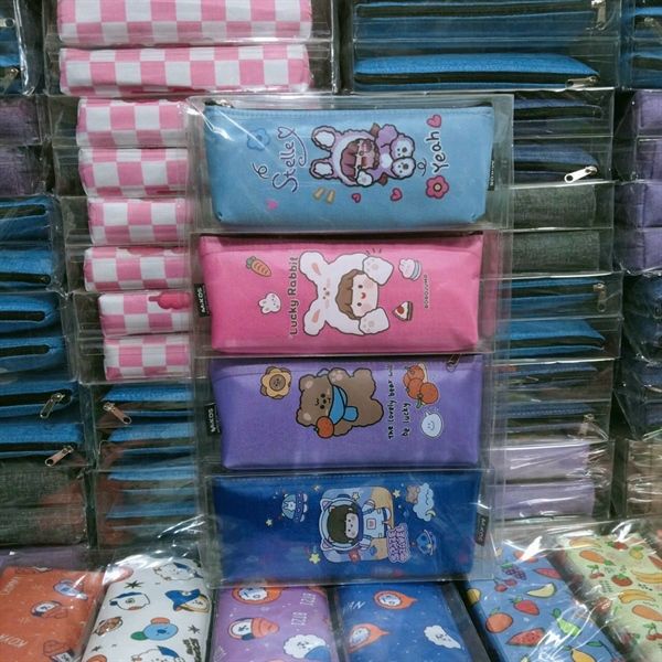 Hộp bút vải 1 ngăn Mikos