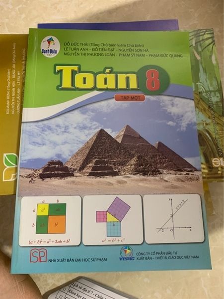 Toán 8 tập 1 CD