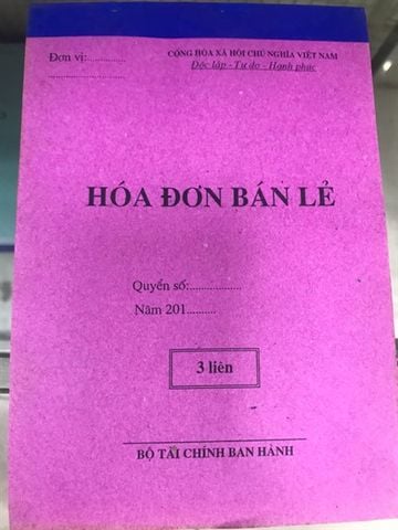 Hóa đơn bán lẻ