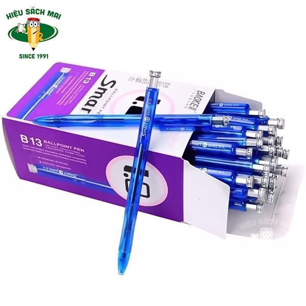 Bút Bi 1.0mm Baoke B13 Chính Hãng - Có Tại Hiệu Sách Mai