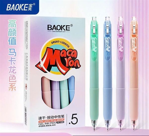 Bút gel Baoke ngòi 0.5mm Macaron PC1959 (12/144/1728)