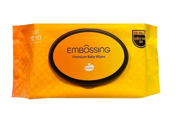 Khăn ướt Wesser (20 gói/thùng)