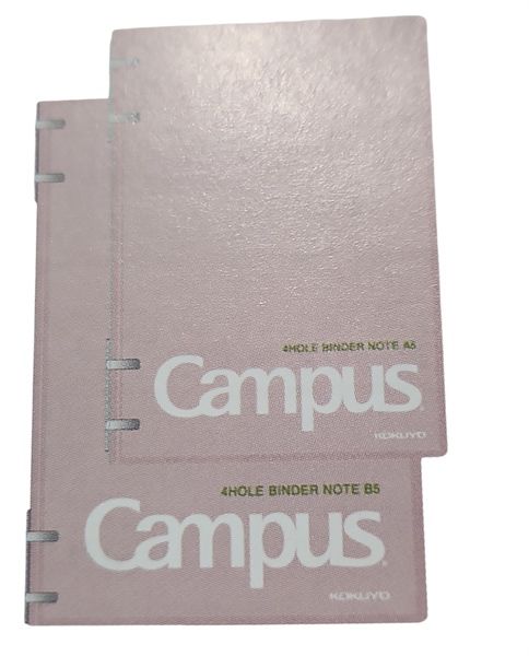 Sổ còng 4 lỗ A5 Kusumi Campus (40)