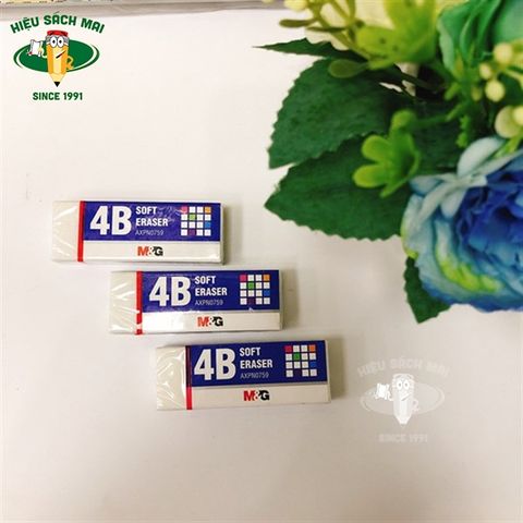Tẩy Chì Trắng 4B Đại Axpn0759 Có Tại Hiệu Sách Mai Hãng M&G