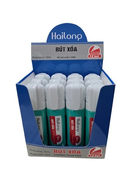 Bút Xóa 12Ml Hải Long Chính Hãng - Có Tại Hiệu Sách Mai
