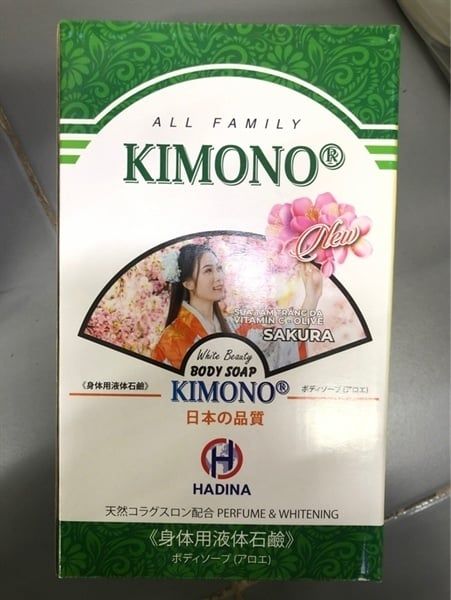 Sữa tắm 1200mL Kimono Sakura