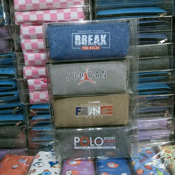 Hộp bút vải 1 ngăn Mikos