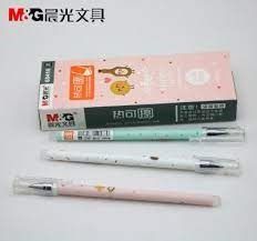 Bút Gel Xóa Được Đen Mở Nắp 0.38 Hs Thân Hình Lá Akp68416A Có Tại Hiệu Sách Mai Hãng M&G