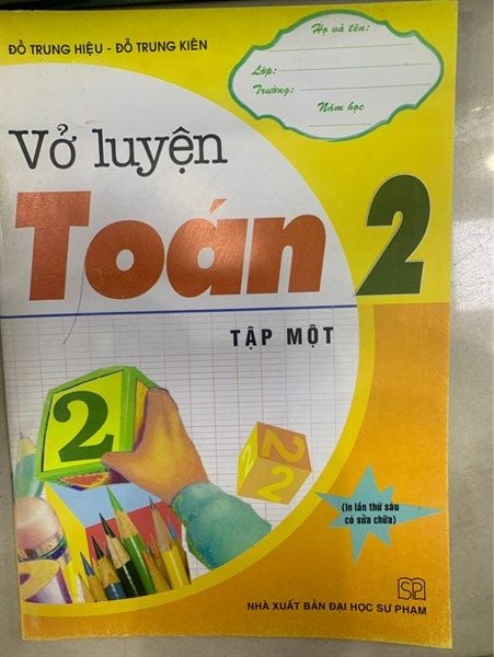 Vở luyện toán 2 tập 1