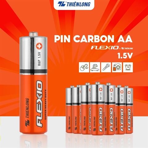 Pin cacbon Thiên Long (4 viên/vỉ)