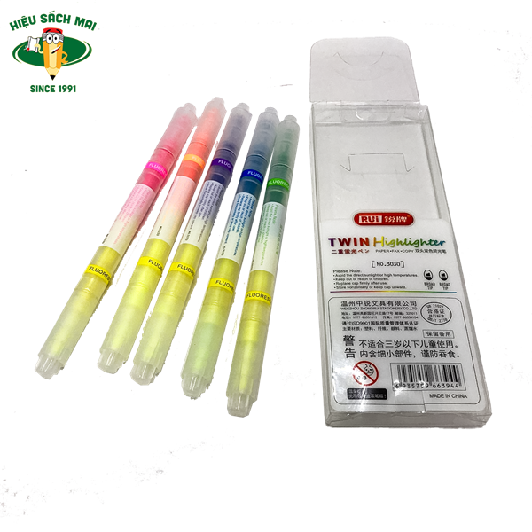 Bút nhớ dòng 2 đầu RUI