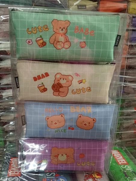 Hộp bút vải 1 ngăn Mikos