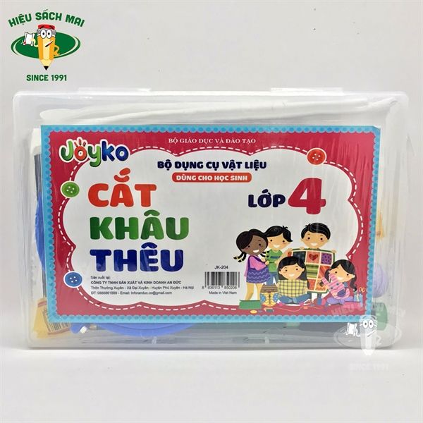 Bộ Dụng Cụ Cắt Khâu Thêu Joyko Chính Hãng - Có Tại Hiệu Sách Mai