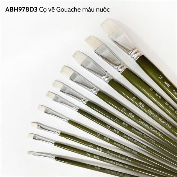 Cọ vẽ Gouache M&G màu nước