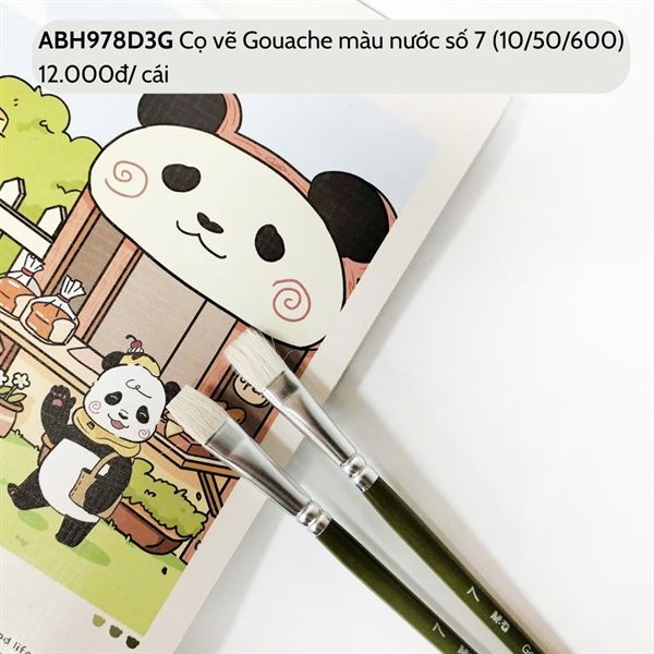 Cọ vẽ Gouache M&G màu nước