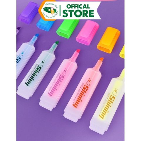 Bộ Bút Nhớ 6 Màu Thân Trong Baoke Mp4910-6 Chính Hãng - Có Tại Hiệu Sách Mai