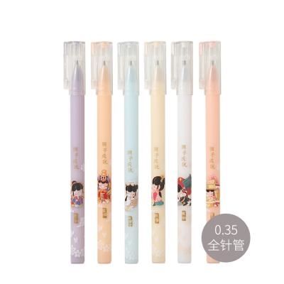 Bút Nước Đen 0.35 Hình Cô Gái Nhật Agpa1725A Có Tại Hiệu Sách Mai Hãng M&G