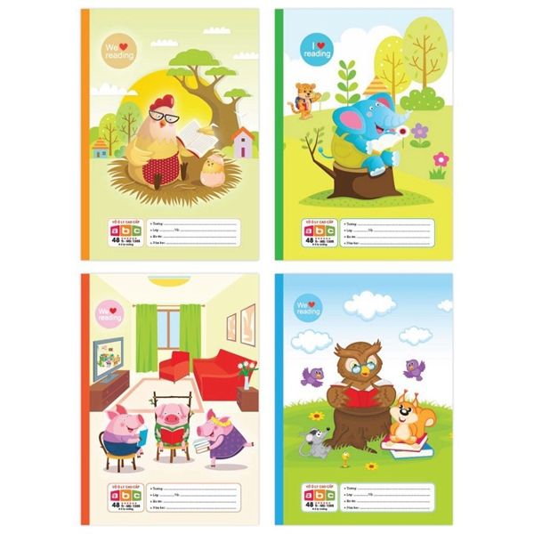 Vở ô ly ĐL70gsm Hải Tiến ABC