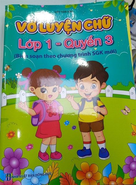 Vở luyện chữ lớp 1- quyển 3