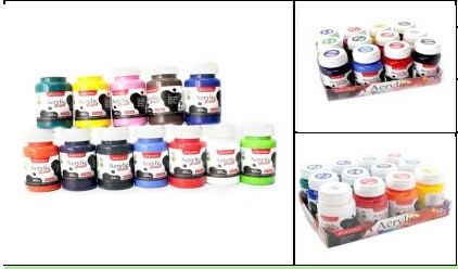 Màu Acrylic 60ml Stacom (12 lọ/lốc)