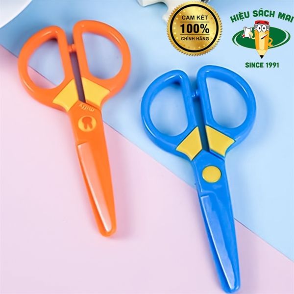 Kéo Nhựa Học Sinh M&G Chính Hãng - Có Tại Hiệu Sách Mai
