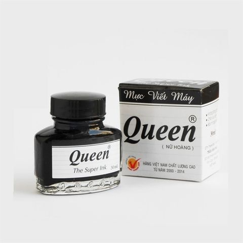 Mực Queen đen 30ml (12/72)
