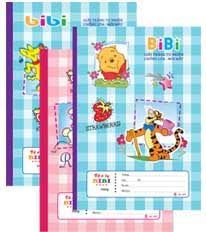 Vở ô ly giấy vàng ĐL70gsm Hải Tiến BIBI