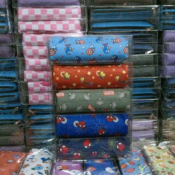 Hộp bút vải 1 ngăn Mikos