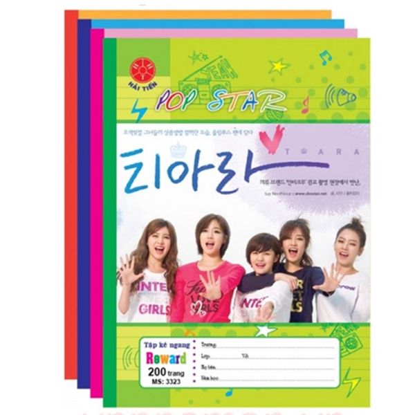 Vở kẻ ngang gáy ghim Hải Tiến ĐL60gsm