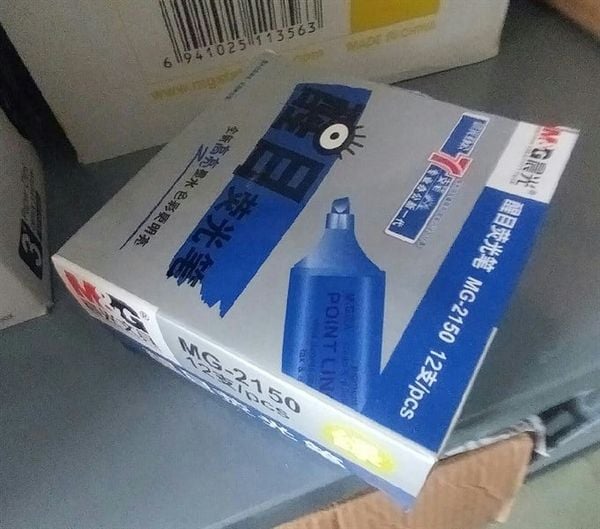 Dấu Dòng Màu Xanh Lá Mg2150 Có Tại Hiệu Sách Mai Hãng M&G