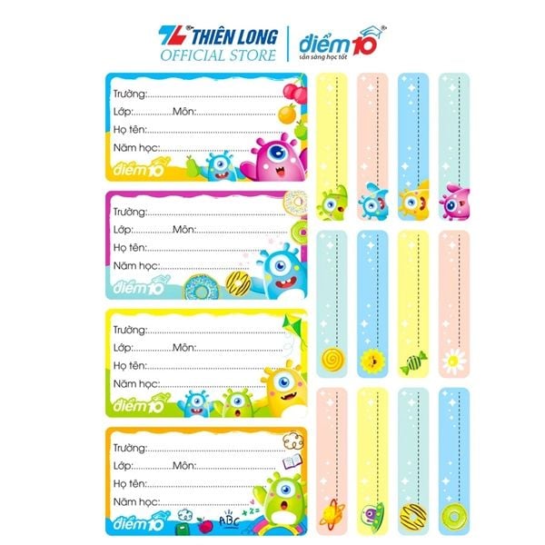 Nhãn vở Thiên Long TP-NBL006 (100/1200)