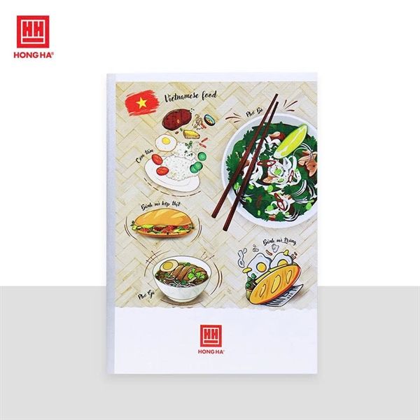 Vở KN dán gáy Hồng Hà Pupil Traditional Food DL58gsm