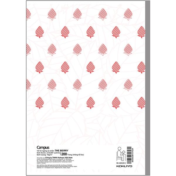 Vở kẻ ngang có chấm A4 Campus ĐL70gsm