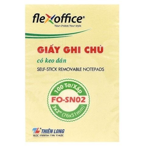 Giấy nhớ 3x2 Flexoffice SN02