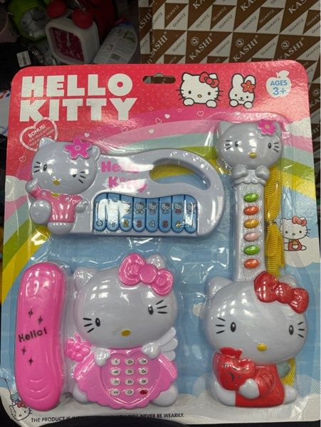 Vỉ điện thoại 3 món Kitty 1227