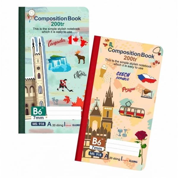 Sổ may nhà báo B6 Klong918 (120Q/ thùng)