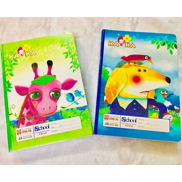 Vở kẻ ngang B5 gáy ghim Hồng Hà ĐL70gsm