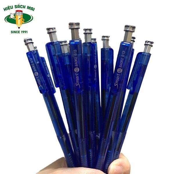 Bút Bi 1.0mm Baoke B13 Chính Hãng - Có Tại Hiệu Sách Mai