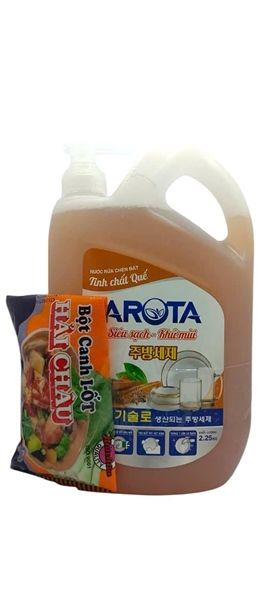 Nước rửa chén Arota siêu sạch khử mùi 2.15kg + KM Bột canh Hải châu (9)