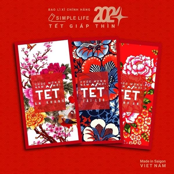 Bao lì xì Tết năm 2025 (5 cái/ tập) (120)