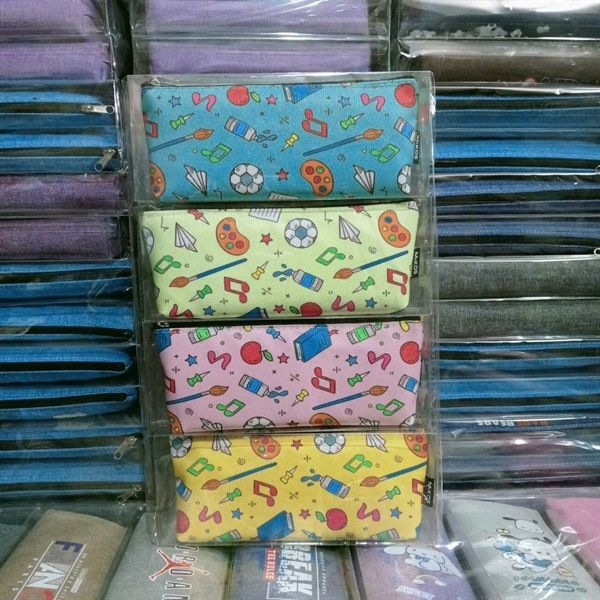 Hộp bút vải 1 ngăn Mikos