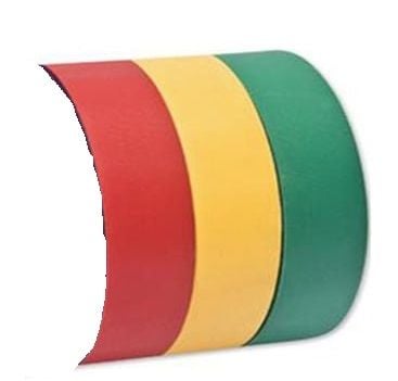 Băng dính gáy sần si 5 cm (màu vàng, đỏ, xanh lá) (6)