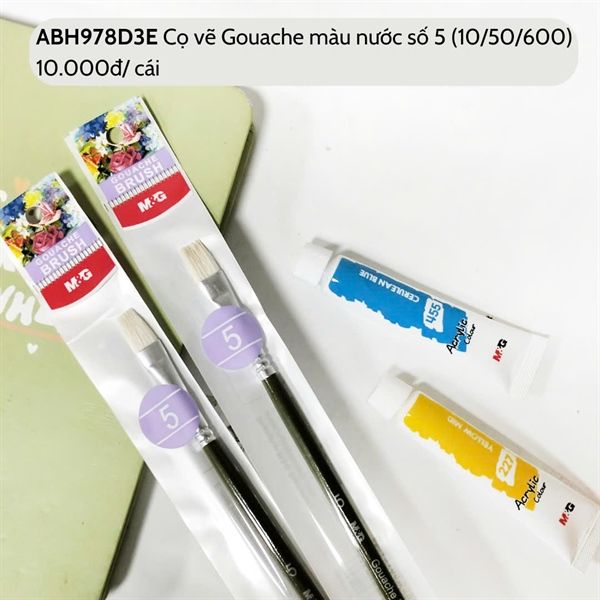 Cọ vẽ Gouache M&G màu nước