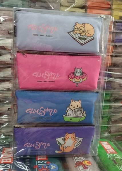 Hộp bút vải 1 ngăn Mikos