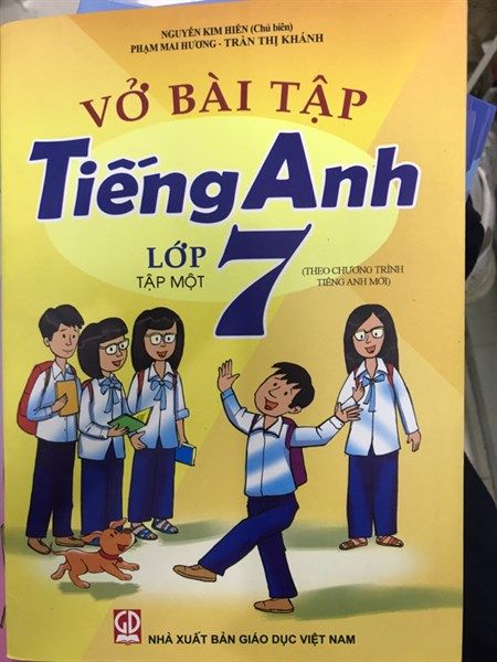 Vở bài tập tiếng anh 7 tập1 NXB GD VN
